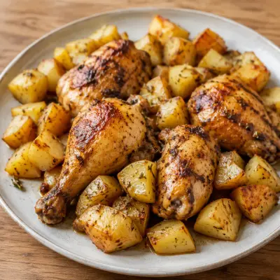 Huhn mit Kartoffeln