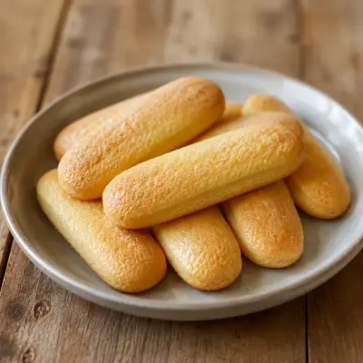 Katzenzungen (Löffelbiskuits)